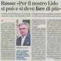 Teodoro Russo Per il nostro Lido si può fare di più Gazzettino 31-10-2025